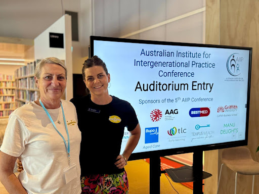 Kerry and Janelle at the AIIP Conference